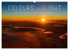 Colours of Flight - Stimmungen über den Wolken (Wandkalender 2025 DIN A2 quer), CALVENDO Monatskalender