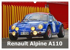 Renault Alpine A110 (Wandkalender 2025 DIN A3 quer), CALVENDO Monatskalender