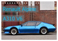 Renault Alpine A310 V6 (Tischkalender 2025 DIN A5 quer), CALVENDO Monatskalender - Calvendo;Laue, Ingo