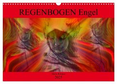 REGENBOGEN Engel (Wandkalender 2025 DIN A3 quer), CALVENDO Monatskalender