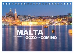 Malta - Gozo und Comino (Tischkalender 2025 DIN A5 quer), CALVENDO Monatskalender - Calvendo;Schickert, Peter