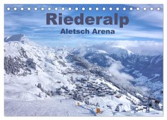 Riederalp - Altesch Arena (Tischkalender 2025 DIN A5 quer), CALVENDO Monatskalender - Calvendo;Vogler, Andreas