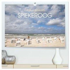 Lieblingsinsel Spiekeroog (hochwertiger Premium Wandkalender 2025 DIN A2 quer), Kunstdruck in Hochglanz - Calvendo;Scherf, Dietmar