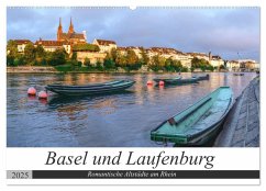 Basel und Laufenburg - Romantische Altstädte am Rhein (Wandkalender 2025 DIN A2 quer), CALVENDO Monatskalender - Calvendo;Schänzer, Sandra