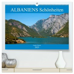 ALBANIENS Schönheiten (hochwertiger Premium Wandkalender 2025 DIN A2 quer), Kunstdruck in Hochglanz