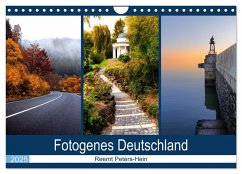 Fotogenes Deutschland (Wandkalender 2025 DIN A4 quer), CALVENDO Monatskalender - Calvendo;Peters-Hein, Reemt