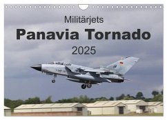 Militärjets Panavia Tornado (Wandkalender 2025 DIN A4 quer), CALVENDO Monatskalender
