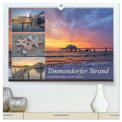 Timmendorfer Strand - Urlaubsparadies an der Ostsee (hochwertiger Premium Wandkalender 2025 DIN A2 quer), Kunstdruck in Hochglanz