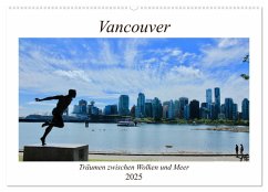 Vancouver - Träumen zwischen Wolken und Meer (Wandkalender 2025 DIN A2 quer), CALVENDO Monatskalender