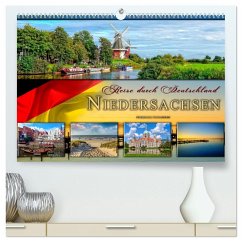 Reise durch Deutschland - Niedersachsen (hochwertiger Premium Wandkalender 2025 DIN A2 quer), Kunstdruck in Hochglanz