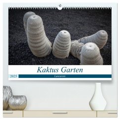 Kaktus Garten Lanzarote (hochwertiger Premium Wandkalender 2025 DIN A2 quer), Kunstdruck in Hochglanz