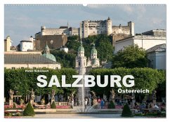 Salzburg - Österreich (Wandkalender 2025 DIN A2 quer), CALVENDO Monatskalender