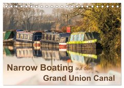 Narrow Boating auf dem Grand Union Canal (Tischkalender 2025 DIN A5 quer), CALVENDO Monatskalender