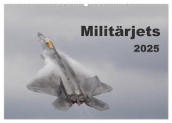 Militärjets (Wandkalender 2025 DIN A2 quer), CALVENDO Monatskalender