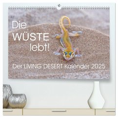 Die Wüste lebt! - Der LIVING DESERT Kalender 2025 (hochwertiger Premium Wandkalender 2025 DIN A2 quer), Kunstdruck in Hochglanz - Calvendo;van der Wiel - www.kalender-atelier.de, Irma