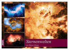 Sternenwelten (Wandkalender 2025 DIN A2 quer), CALVENDO Monatskalender