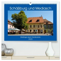 Schäßburg und Mediasch - Streifzüge durch Transilvanien (hochwertiger Premium Wandkalender 2025 DIN A2 quer), Kunstdruck in Hochglanz - Calvendo;Hegerfeld-Reckert, Anneli