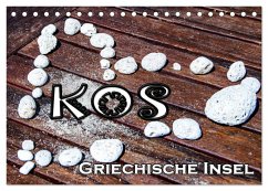 Griechische Insel Kos (Tischkalender 2025 DIN A5 quer), CALVENDO Monatskalender