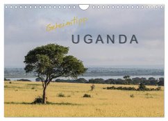 Geheimtipp Uganda (Wandkalender 2025 DIN A4 quer), CALVENDO Monatskalender