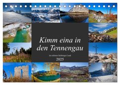 Kimm eina in den Tennengau (Tischkalender 2025 DIN A5 quer), CALVENDO Monatskalender - Calvendo;Kramer, Christa