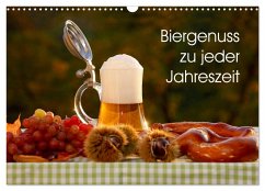 Biergenuss zu jeder Jahreszeit (Wandkalender 2025 DIN A3 quer), CALVENDO Monatskalender