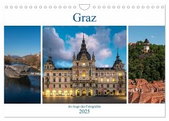 Graz im Auge des Fotografen (Wandkalender 2025 DIN A4 quer), CALVENDO Monatskalender - Calvendo;Roletschek, Ralf
