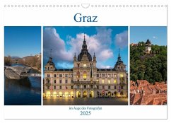 Graz im Auge des Fotografen (Wandkalender 2025 DIN A3 quer), CALVENDO Monatskalender - Calvendo;Roletschek, Ralf