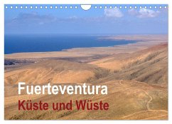 Fuerteventura - Küste und Wüste (Wandkalender 2025 DIN A4 quer), CALVENDO Monatskalender