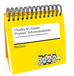 Peanuts' Adventskalender. 24 Postkarten für die Weihnachtszeit - Schulz, Charles M.