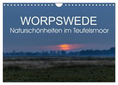 Worpswede - Naturschönheiten im Teufelsmoor (Wandkalender 2025 DIN A4 quer), CALVENDO Monatskalender