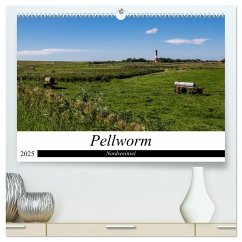 Nordseeinsel Pellworm 2025 (hochwertiger Premium Wandkalender 2025 DIN A2 quer), Kunstdruck in Hochglanz