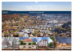 Nagold (Wandkalender 2025 DIN A2 quer), CALVENDO Monatskalender