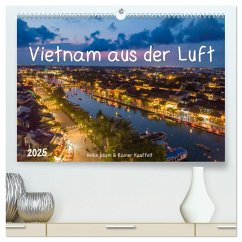 Vietnam aus der Luft (hochwertiger Premium Wandkalender 2025 DIN A2 quer), Kunstdruck in Hochglanz