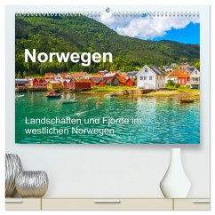 Norwegen - Landschaften und Fjorde im westlichen Norwegen (hochwertiger Premium Wandkalender 2025 DIN A2 quer), Kunstdruck in Hochglanz