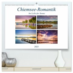 Chiemsee-Romantik (hochwertiger Premium Wandkalender 2025 DIN A2 quer), Kunstdruck in Hochglanz