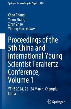 Proceedings of the 5th China and International Young Scientist Terahertz Conference, Volume 1