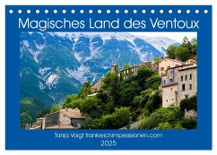 Magisches Land des Ventoux (Tischkalender 2025 DIN A5 quer), CALVENDO Monatskalender