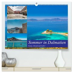 Sommer in Dalmatien - Sonne, Strand und mehr! (hochwertiger Premium Wandkalender 2025 DIN A2 quer), Kunstdruck in Hochglanz - Calvendo;Sobottka, Jörg