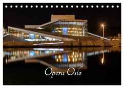 Opera Oslo (Tischkalender 2025 DIN A5 quer), CALVENDO Monatskalender