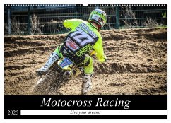 Motocross Racing 2025 (Wandkalender 2025 DIN A2 quer), CALVENDO Monatskalender