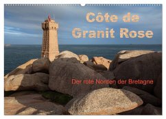 Côte de Granit Rose - Der rote Norden der Bretagne (Wandkalender 2025 DIN A2 quer), CALVENDO Monatskalender - Calvendo;Benoît, Etienne