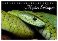 Mythos Schlangen (Tischkalender 2025 DIN A5 quer), CALVENDO Monatskalender