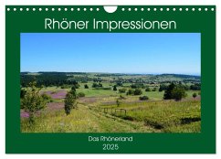 Rhöner Impressionen (Wandkalender 2025 DIN A4 quer), CALVENDO Monatskalender - Calvendo;Wesch, Friedrich
