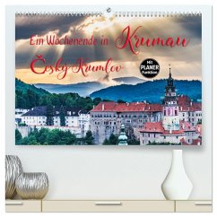Ein Wochenende in Krumau (hochwertiger Premium Wandkalender 2025 DIN A2 quer), Kunstdruck in Hochglanz