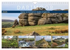 Dartmoor, herbe Schönheit im Süden Englands (Wandkalender 2025 DIN A4 quer), CALVENDO Monatskalender - Calvendo;Kruse, Joana