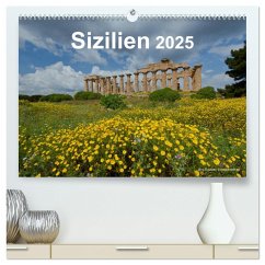 Sizilien 2025 (hochwertiger Premium Wandkalender 2025 DIN A2 quer), Kunstdruck in Hochglanz