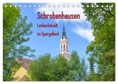 Schrobenhausen - Lenbachstadt im Spargelland (Tischkalender 2025 DIN A5 quer), CALVENDO Monatskalender