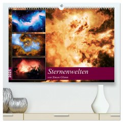 Sternenwelten (hochwertiger Premium Wandkalender 2025 DIN A2 quer), Kunstdruck in Hochglanz