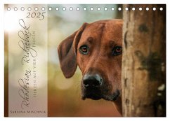 Rhodesian Ridgeback - Herzen auf vier Pfoten (Tischkalender 2025 DIN A5 quer), CALVENDO Monatskalender