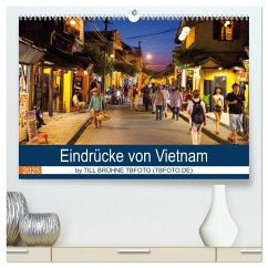 Eindrücke von VIETNAM 2025 by Till Brühne 2025 (hochwertiger Premium Wandkalender 2025 DIN A2 quer), Kunstdruck in Hochglanz - Calvendo;BRUEHNE FOTO (TBFOTO.DE), TILL